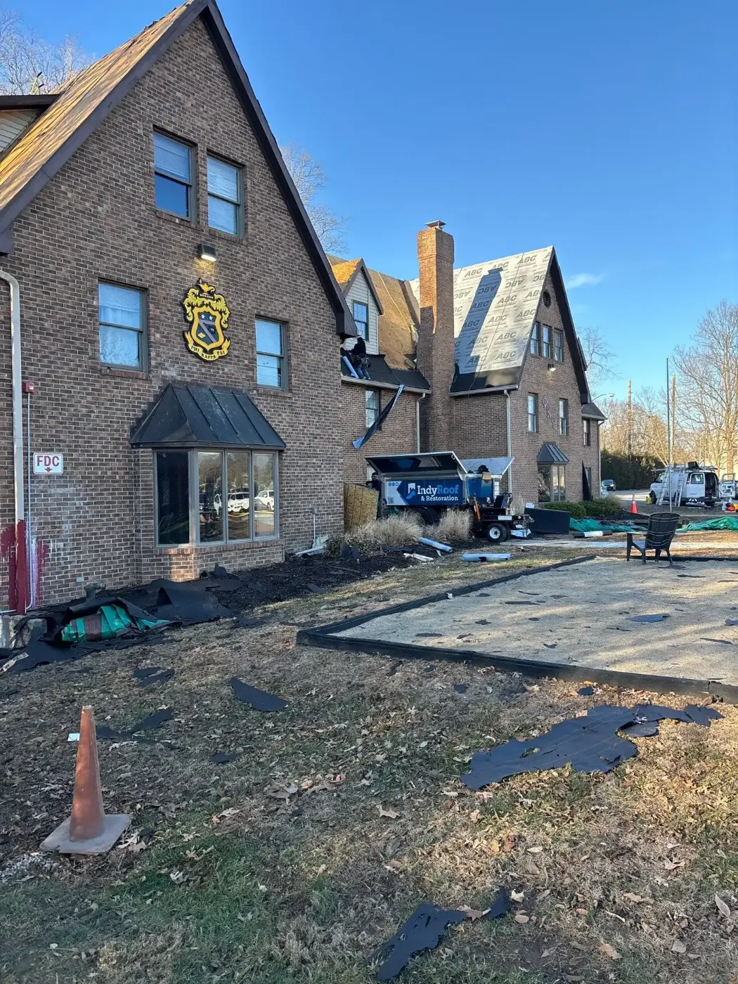 Commercial roof inspection documented in Middlebury