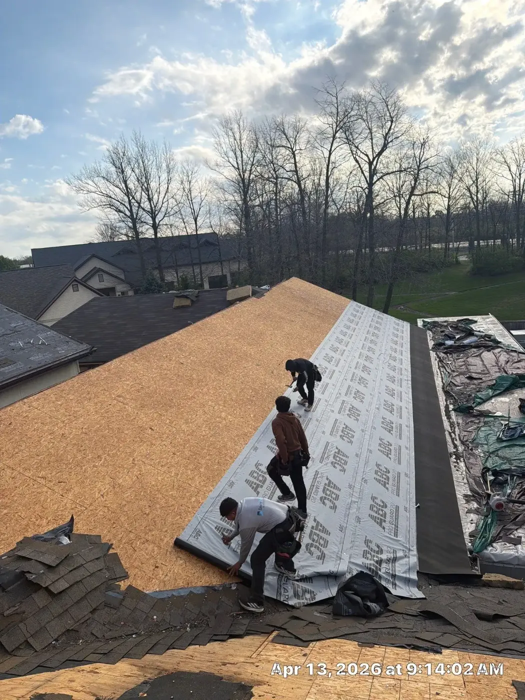 Manufacturer-certified roof installation in Middlebury