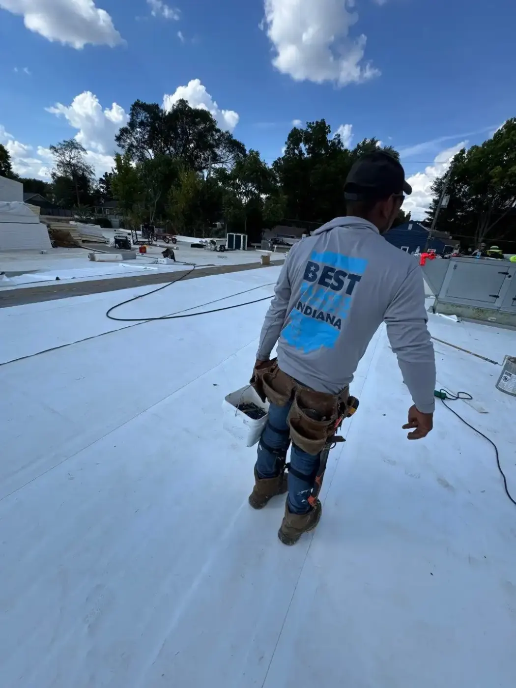 Membrane repair completed in Middlebury