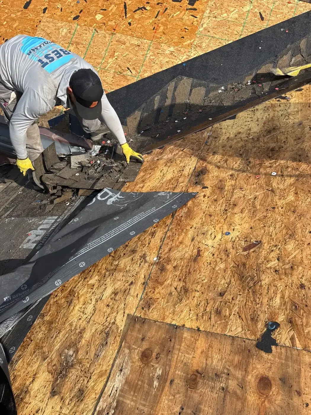 Flashing and seam work in Middlebury